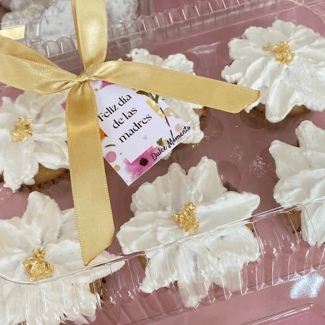 Charola de Cupcakes Dia de las Madres