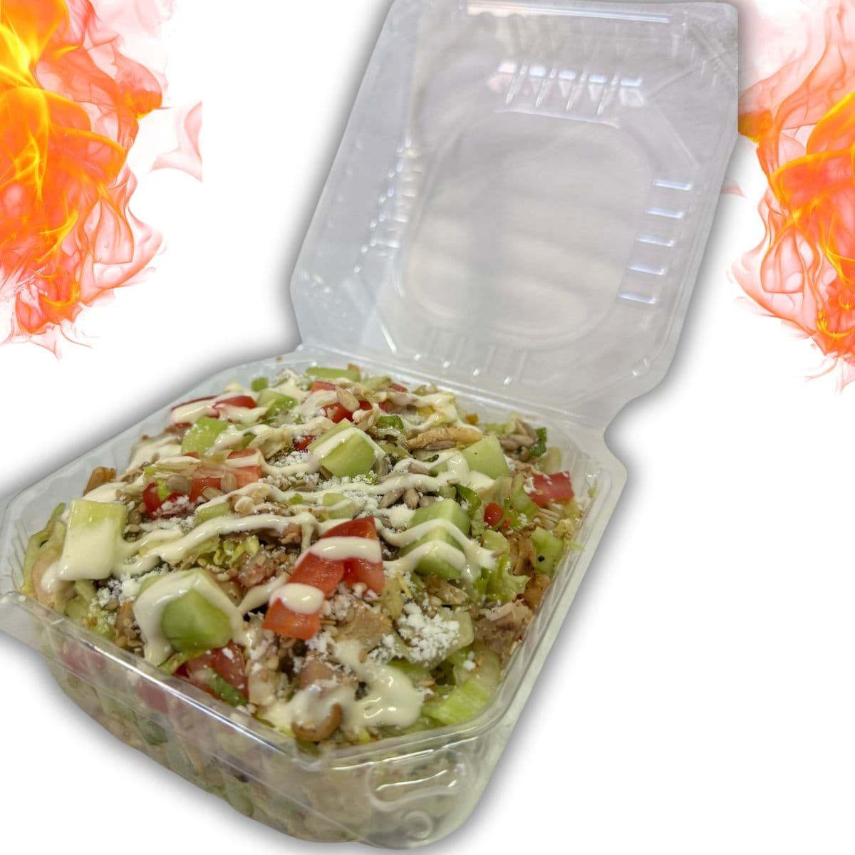 Ensalada Ranch con Pollo
