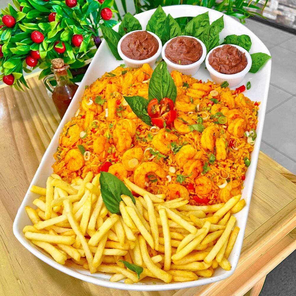 Arroz con Camarones