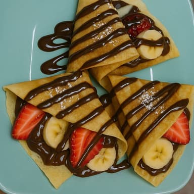 3 CREPAS BABY (3 INGREDIENTES)