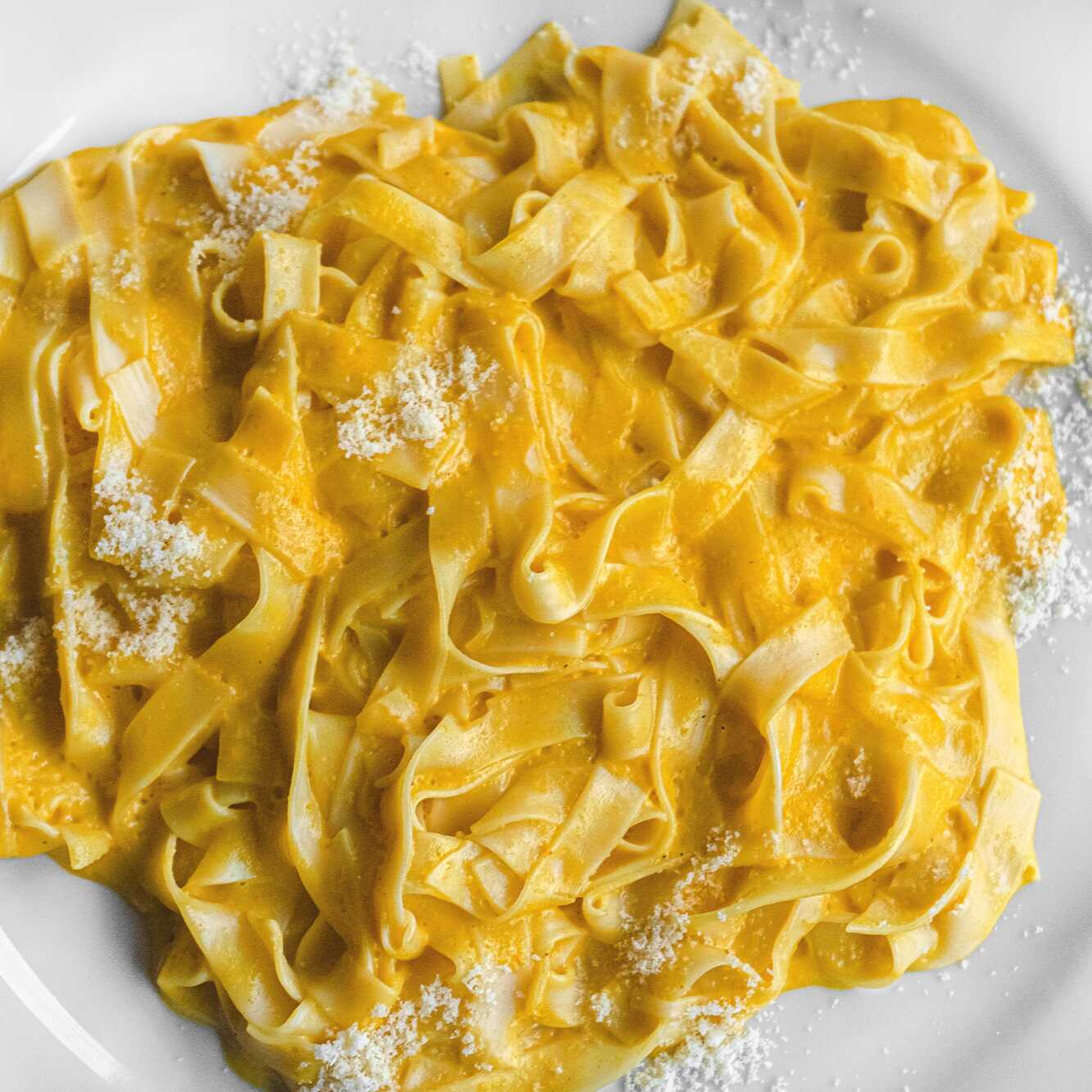 Fetuccini en Salsa Huancaína