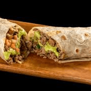 Burrito de carne asada