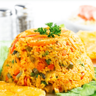 Almuerzo Arroz Con Pollo