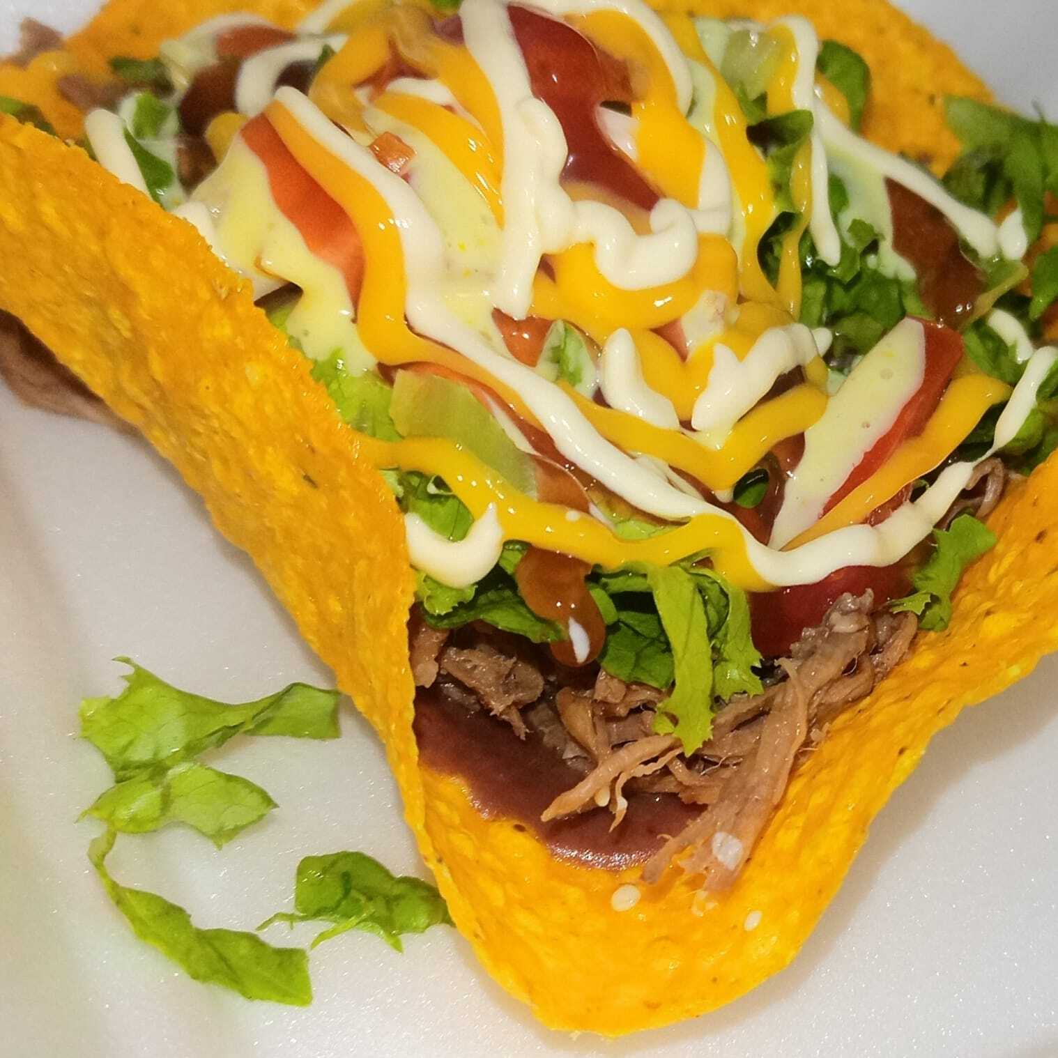 Chalupa de ,Mechada O Pollo O Chilicarn+Gaseosas25