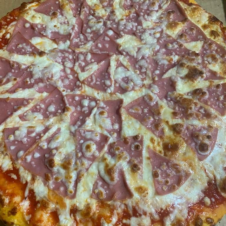 Pizza Grande 14 Pulgadas Jamón