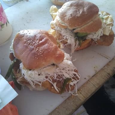 Cemita de Milanesa de pollo