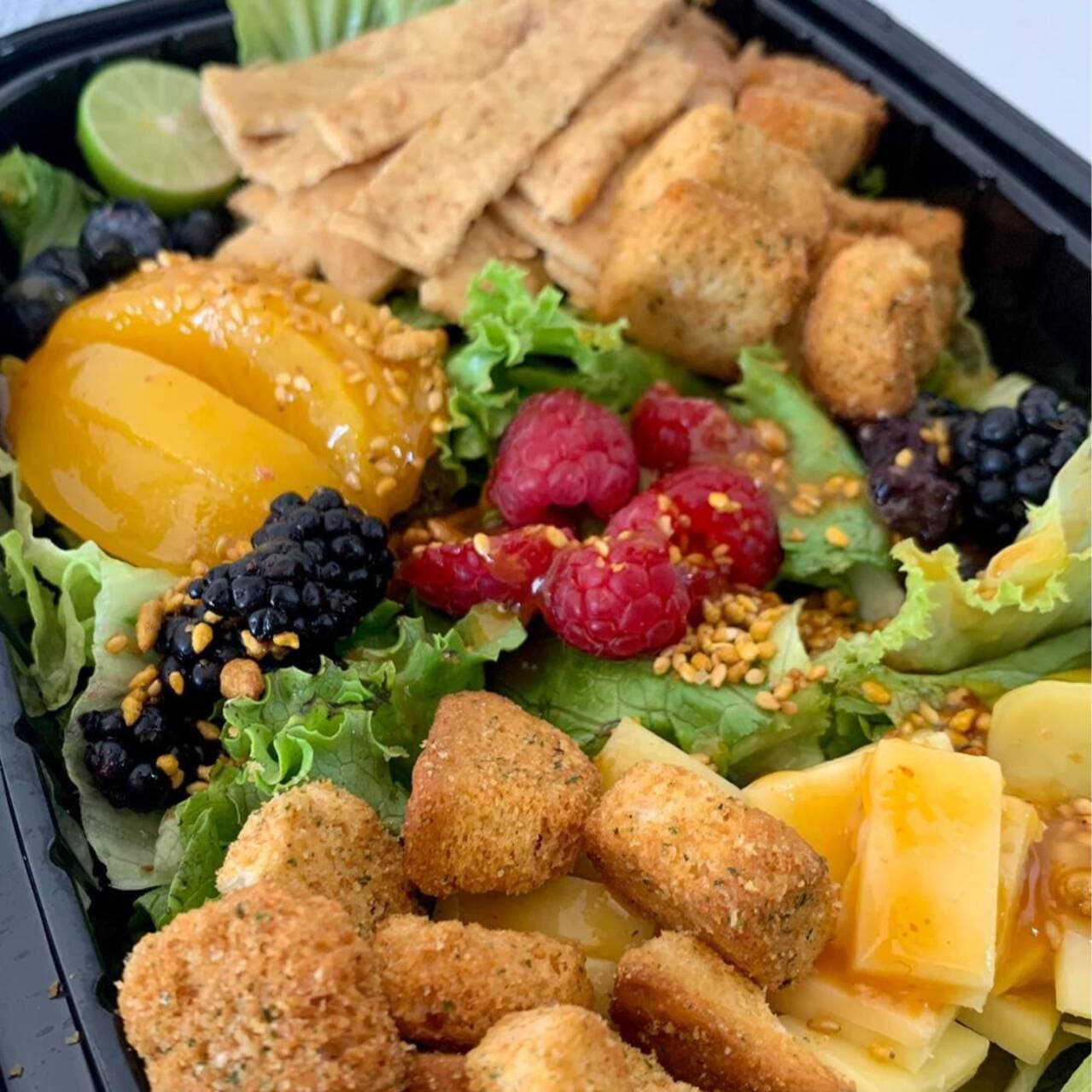 Ensalada de frutos rojos