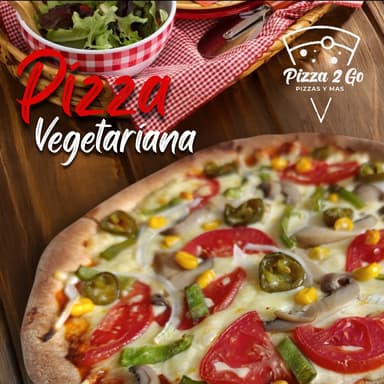 Pizza Vegetariana Mediana