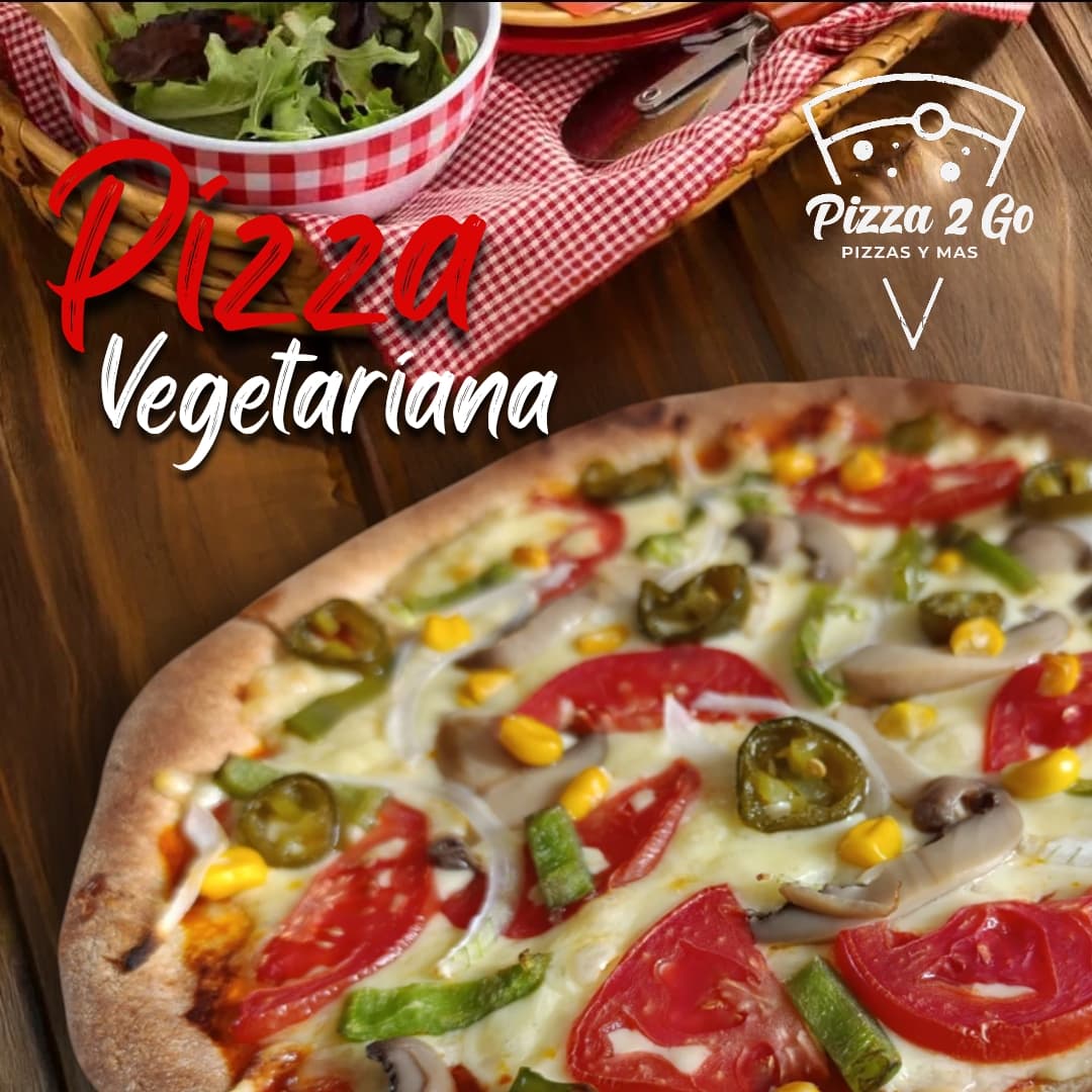 Pizza Vegetariana Mediana