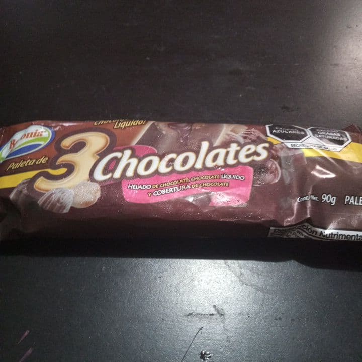 PALETA DE 3 CHOCOLATE