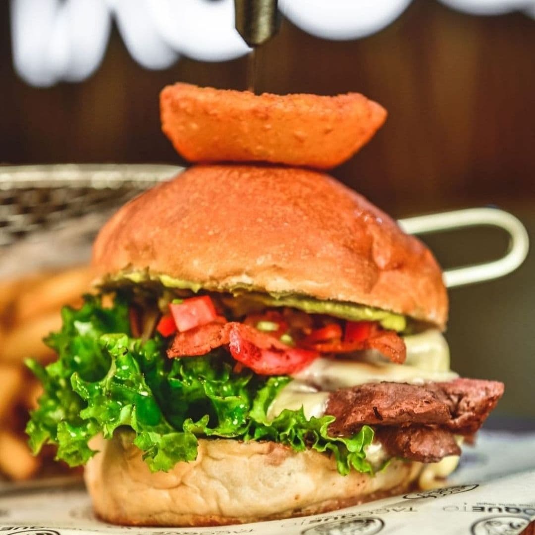 Hamburguesa de Arrachera