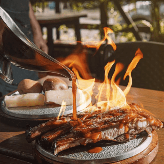 Costillas BBQ Fire Personal