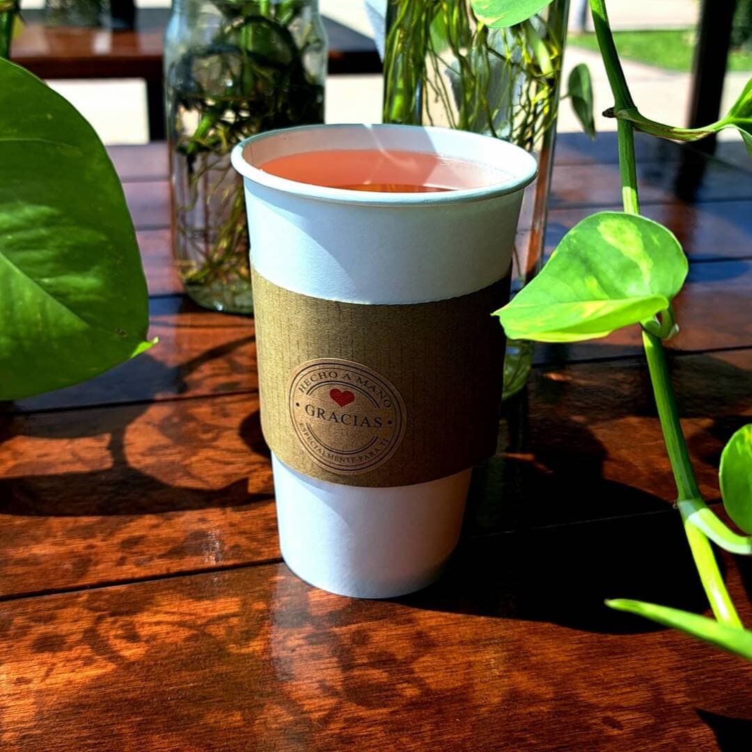 Té Caliente de Naranja-Especias