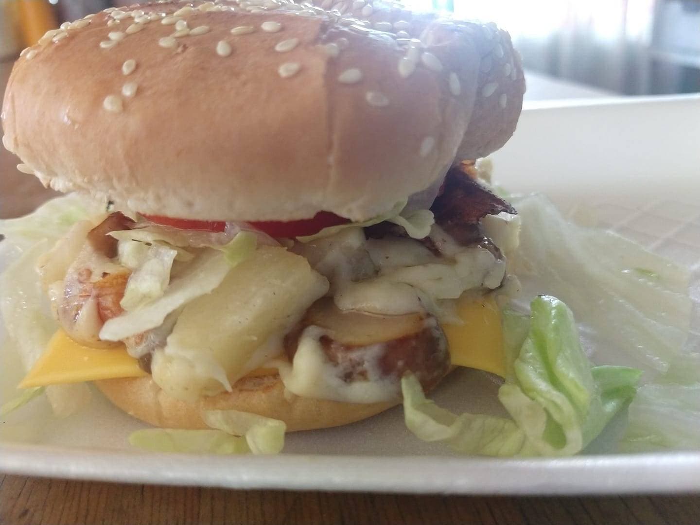 Hamburguesa Hawaiana