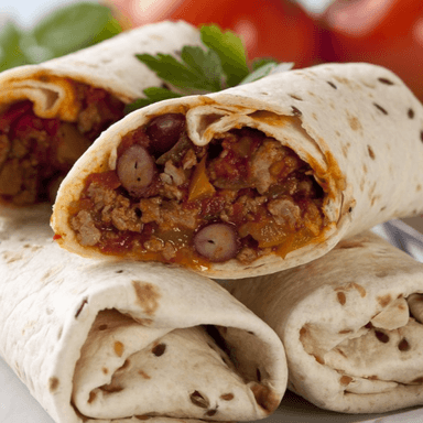 Combo de Mega Burrito de Chicharrón y bebida