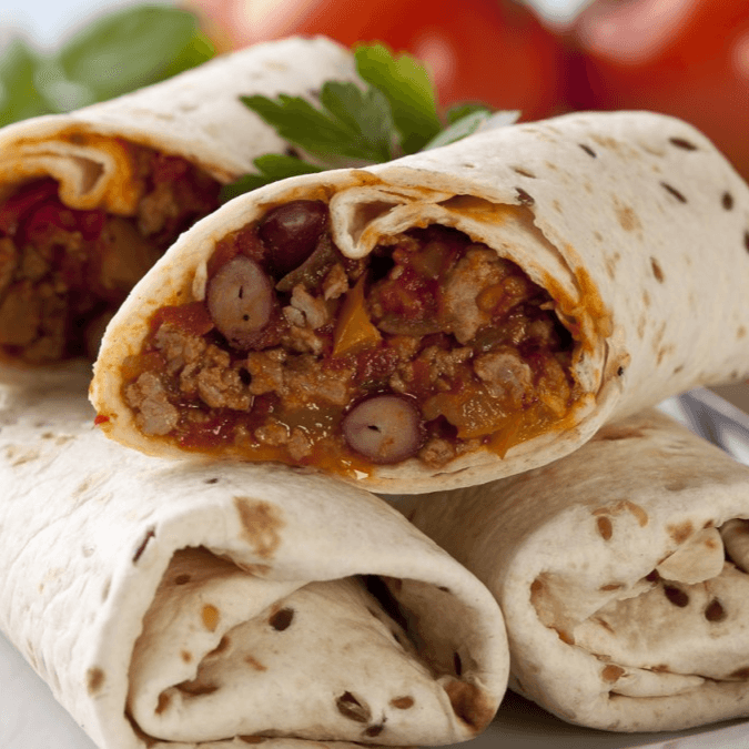 Combo de Mega Burrito de Chicharrón y bebida
