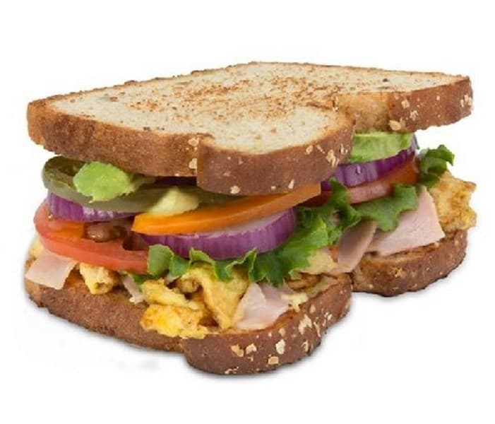 Sándwich de Huevo con Jamón