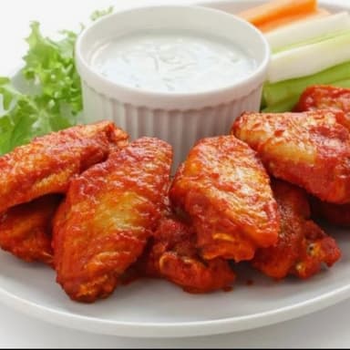 Alitas de barbecue