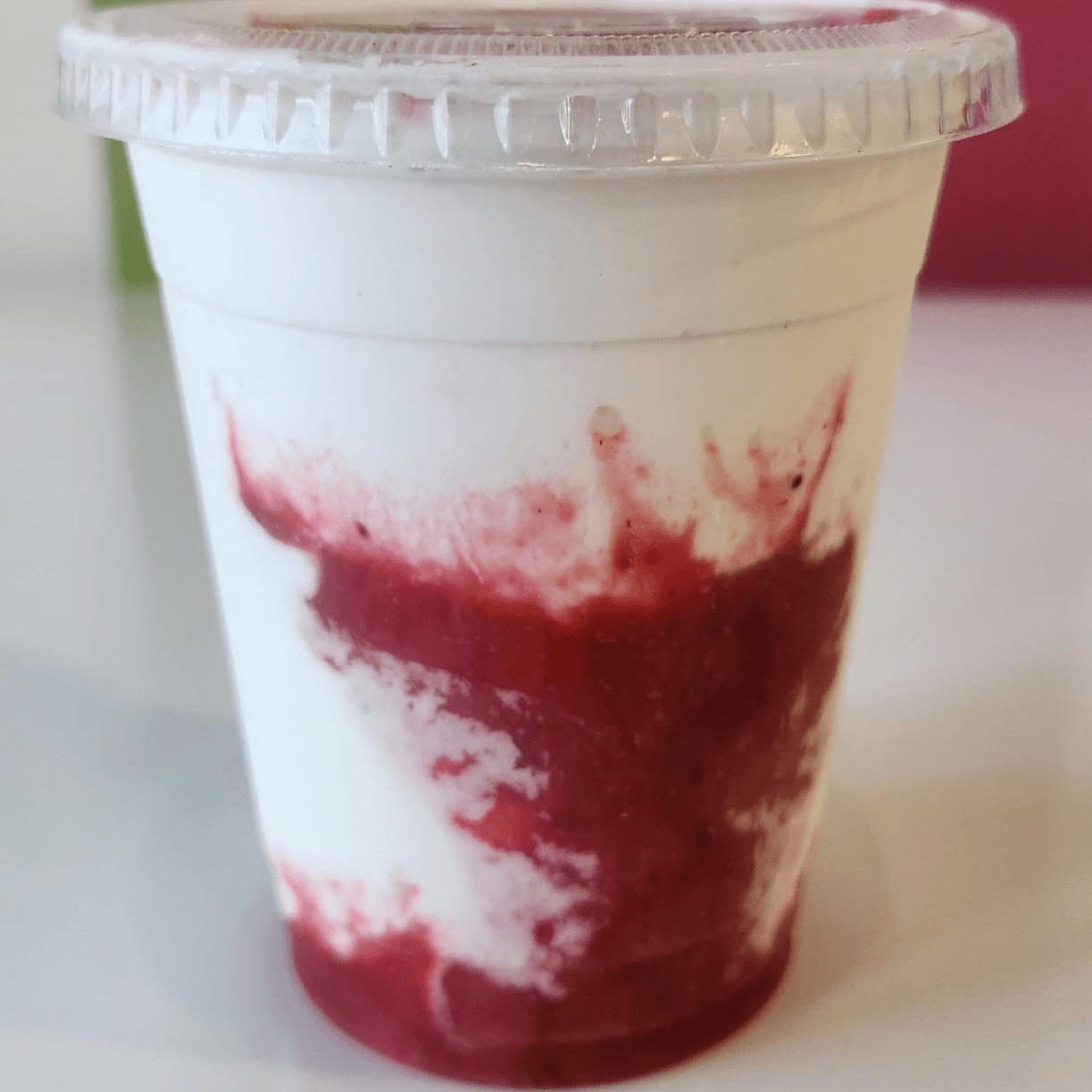 Vaso de Vainilla Fresa