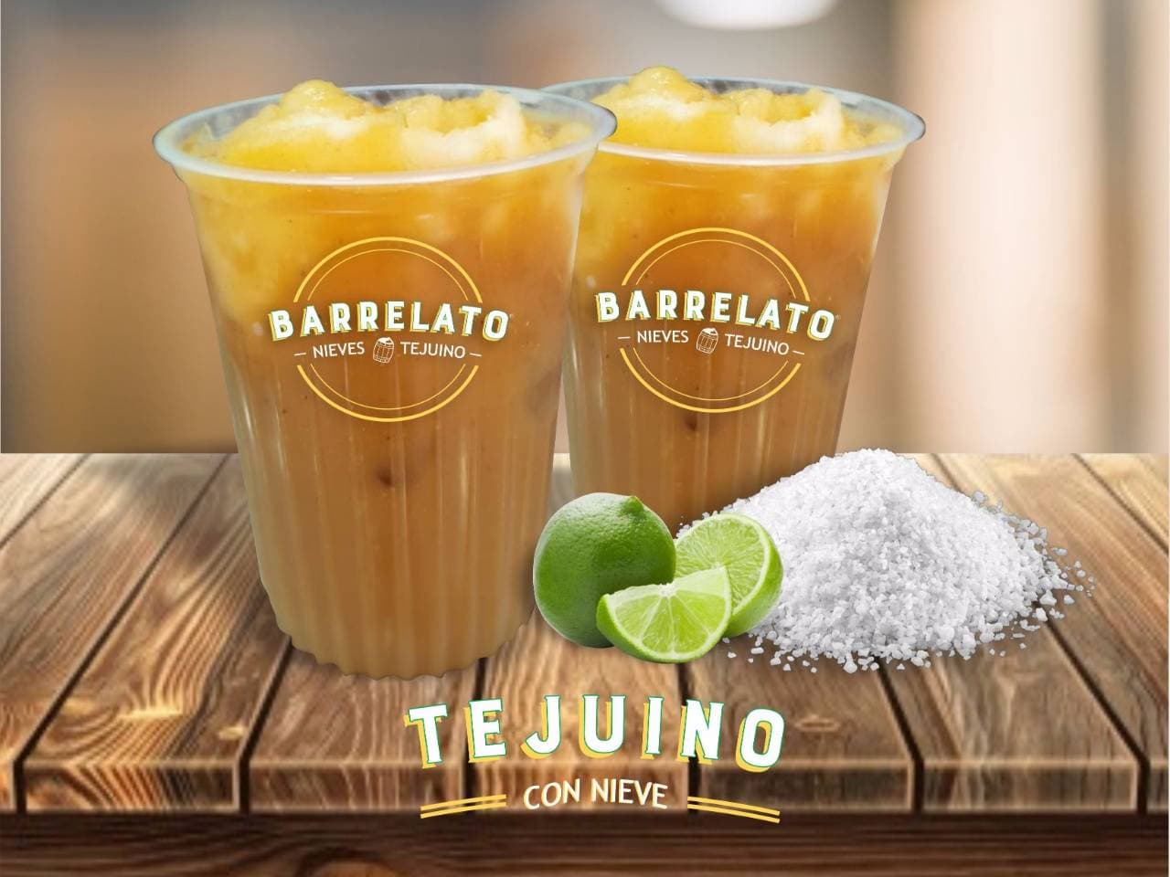 Tejuino Con Nieve De Limón Litro