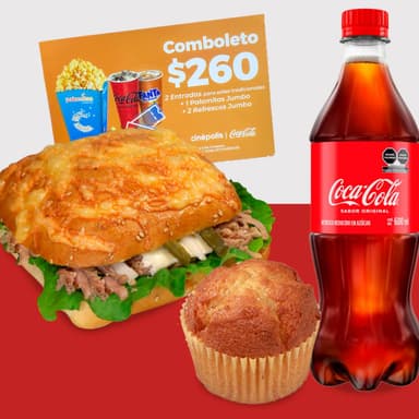 Combo Panini + Cupón cine