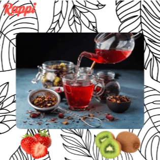 Tisana de Fresa - Kiwi
