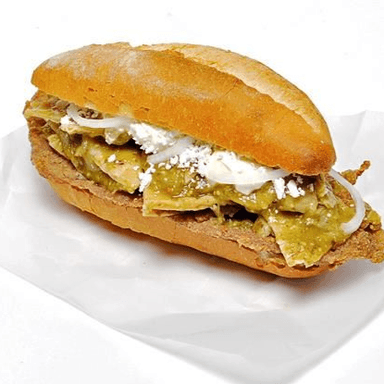 Combo 2 Tortas de Chilaquiles VERDES + Bebida