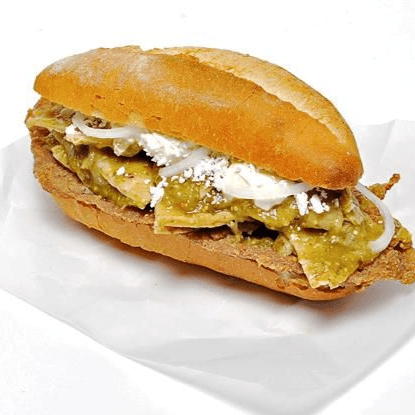 Combo 2 Tortas de Chilaquiles VERDES + Bebida