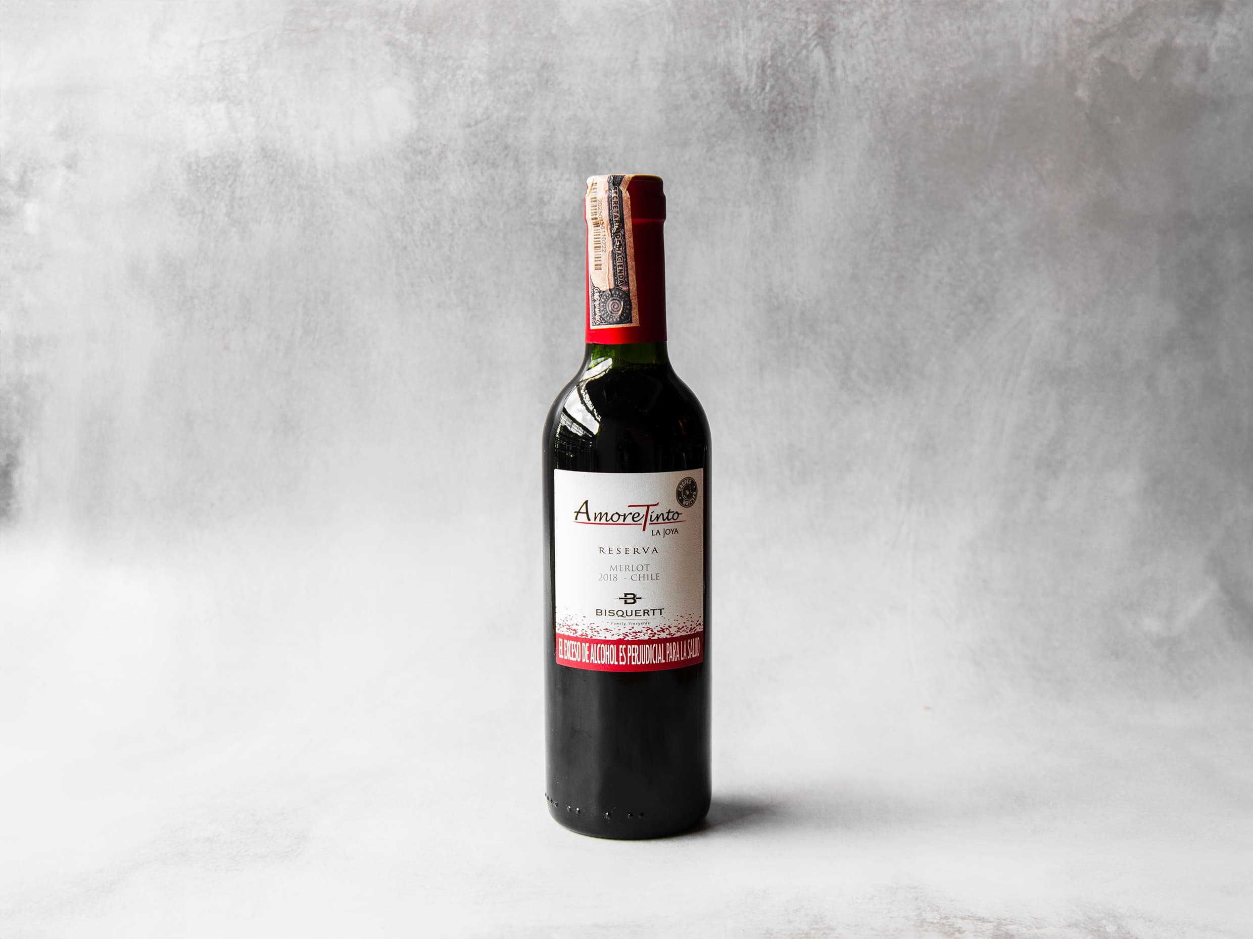 Vino Tinto 1/2 botella - AMORETINTO375ml