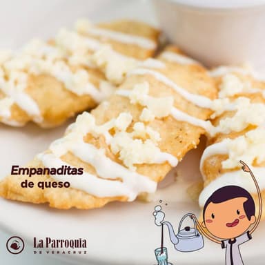 Empanaditas rellenas de queso