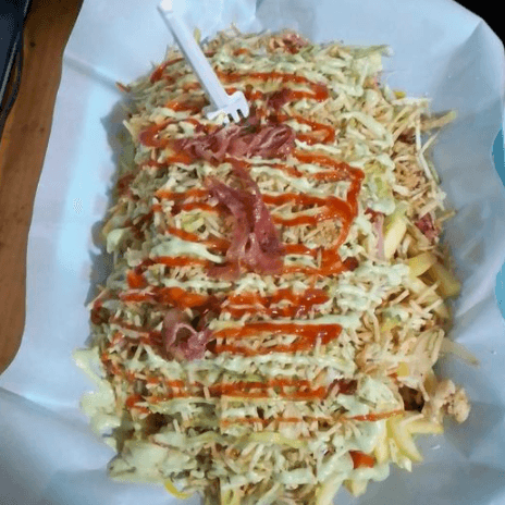 Salchipapa de la Casa