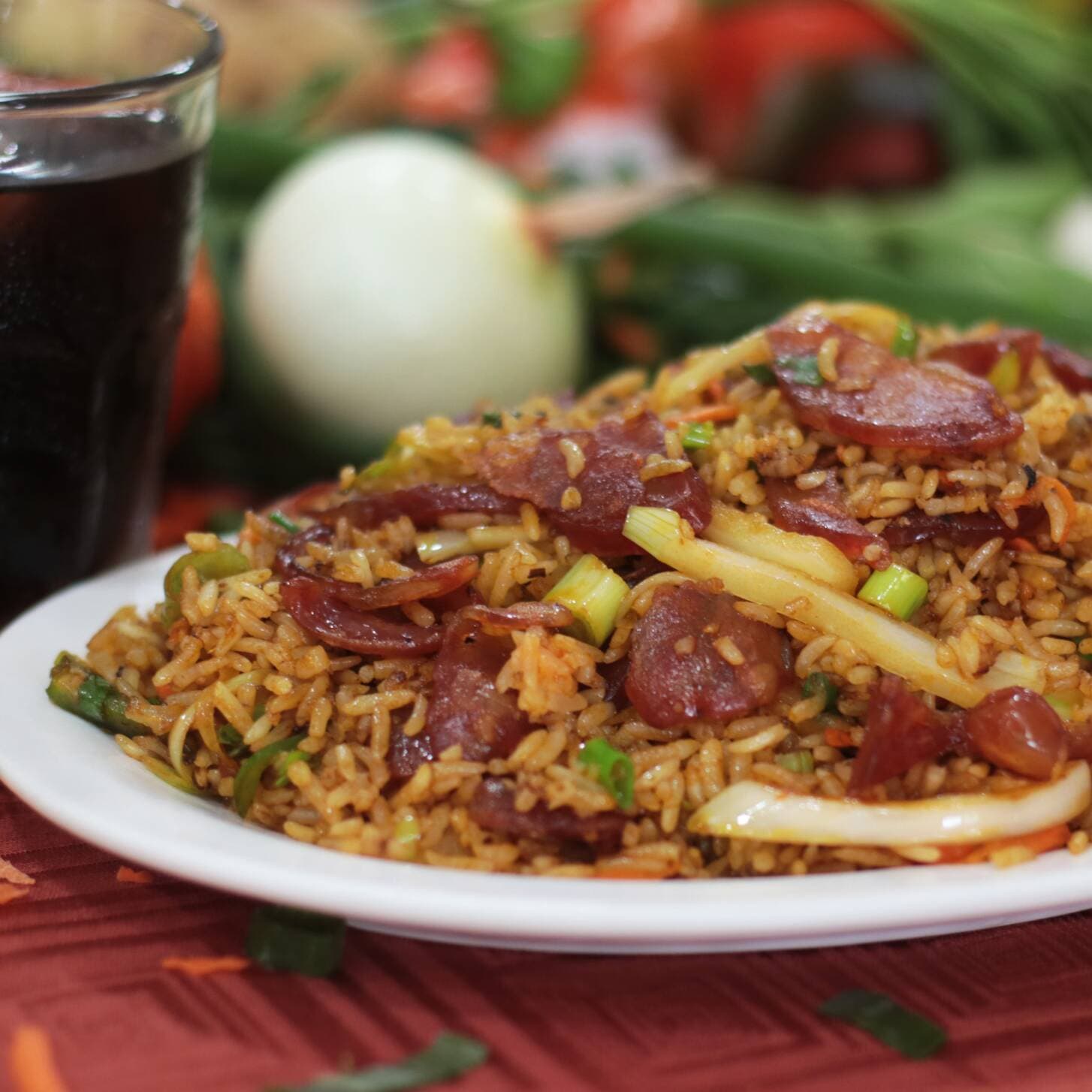 A4 - Arroz con Chorizo Chino