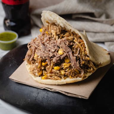 Combo Arepa Mazorcada de Carne