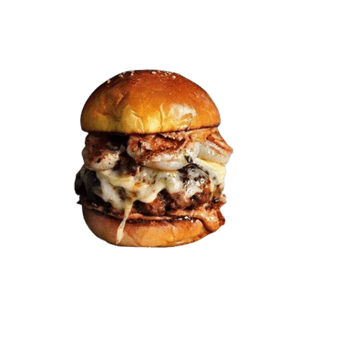 hamburguesa Mar y Tierra