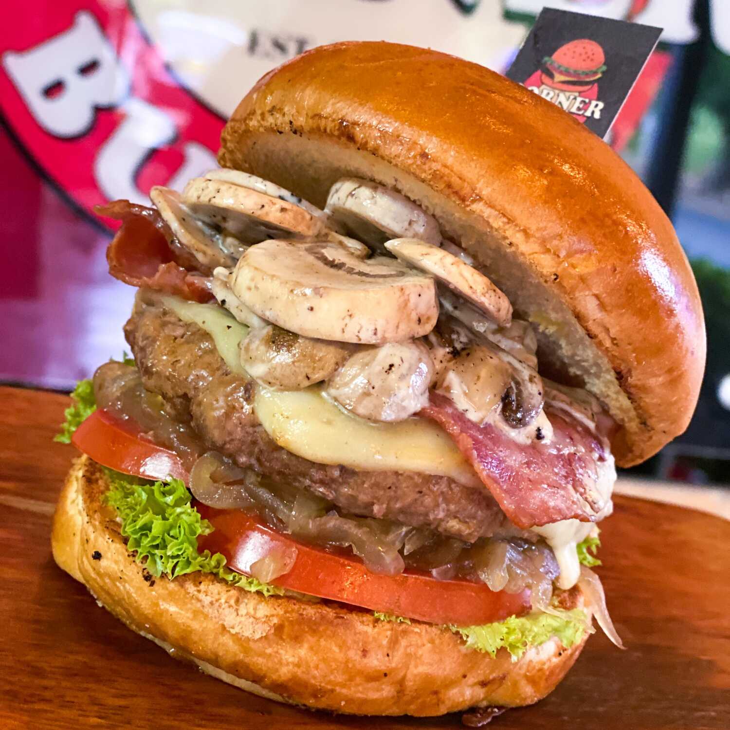 Burger Champiñones