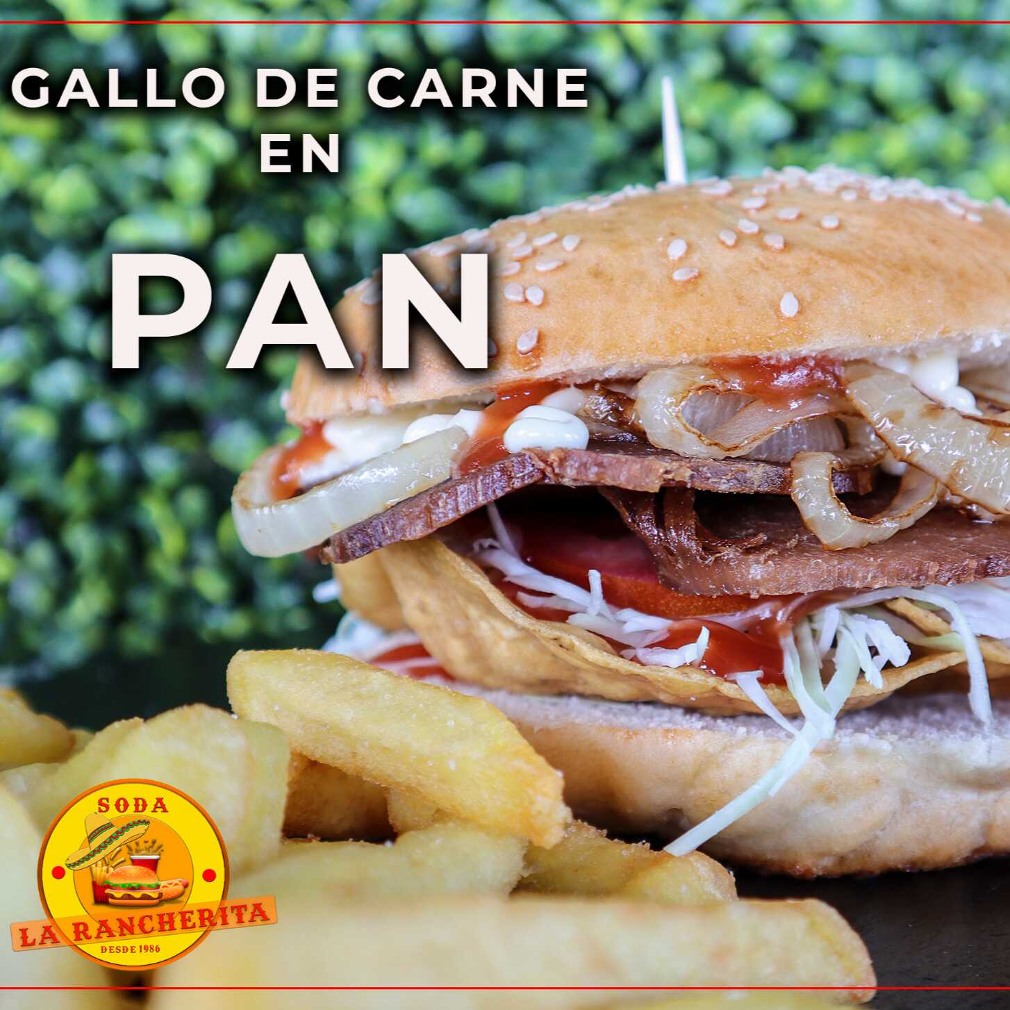 Gallo de Carne en Pan