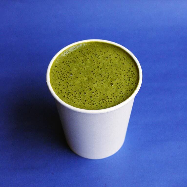 Té matcha latte