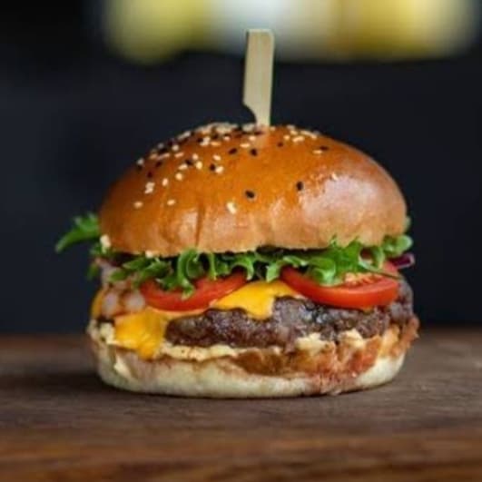 Hamburgesa Dos Quesos