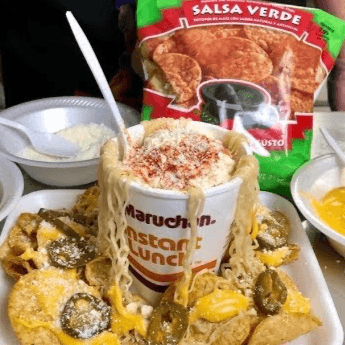 Maruchan Especial con Tostitos