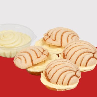 Combo 4 conchas + ¼ natilla.