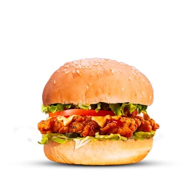 Hamburguesa de Pollo Crispy Sencilla