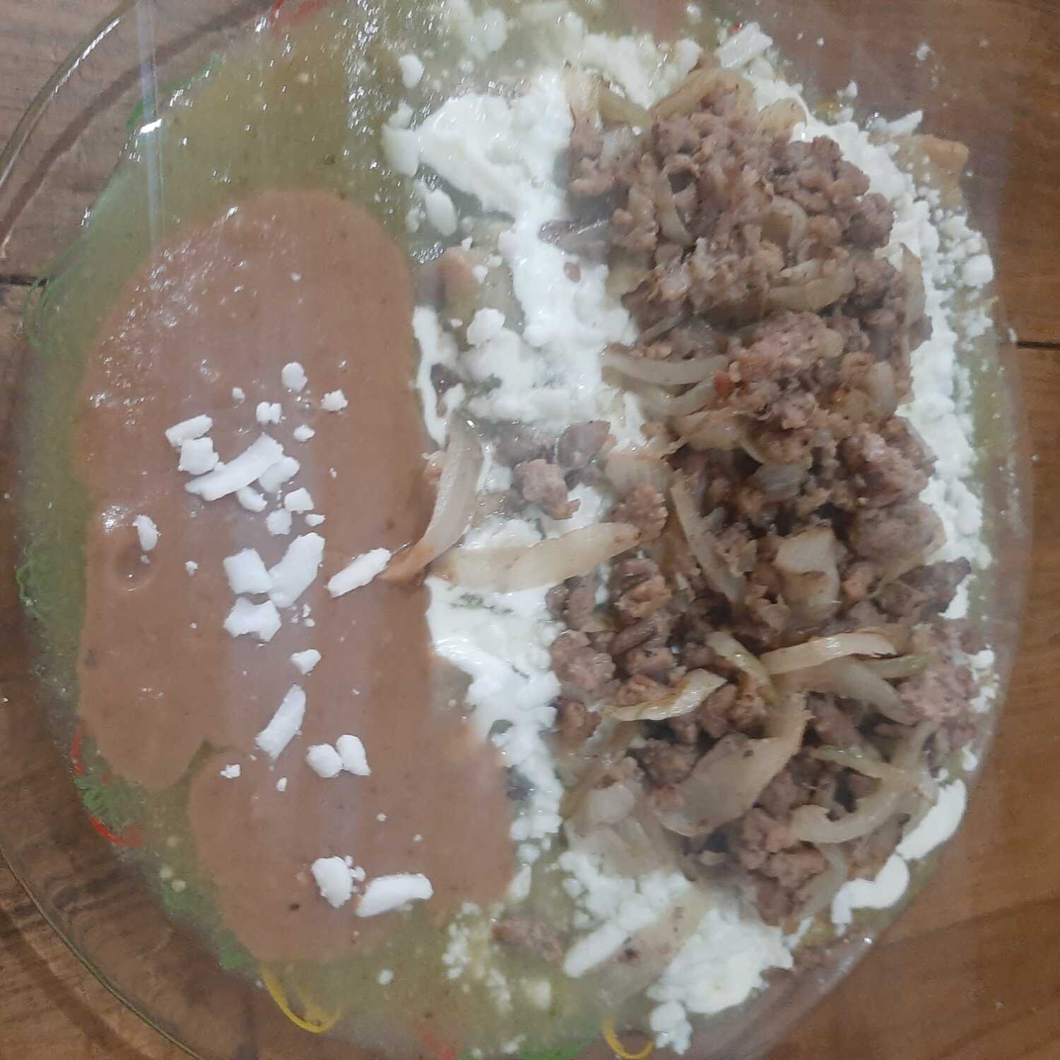 Enchiladas Verdes de Suadero