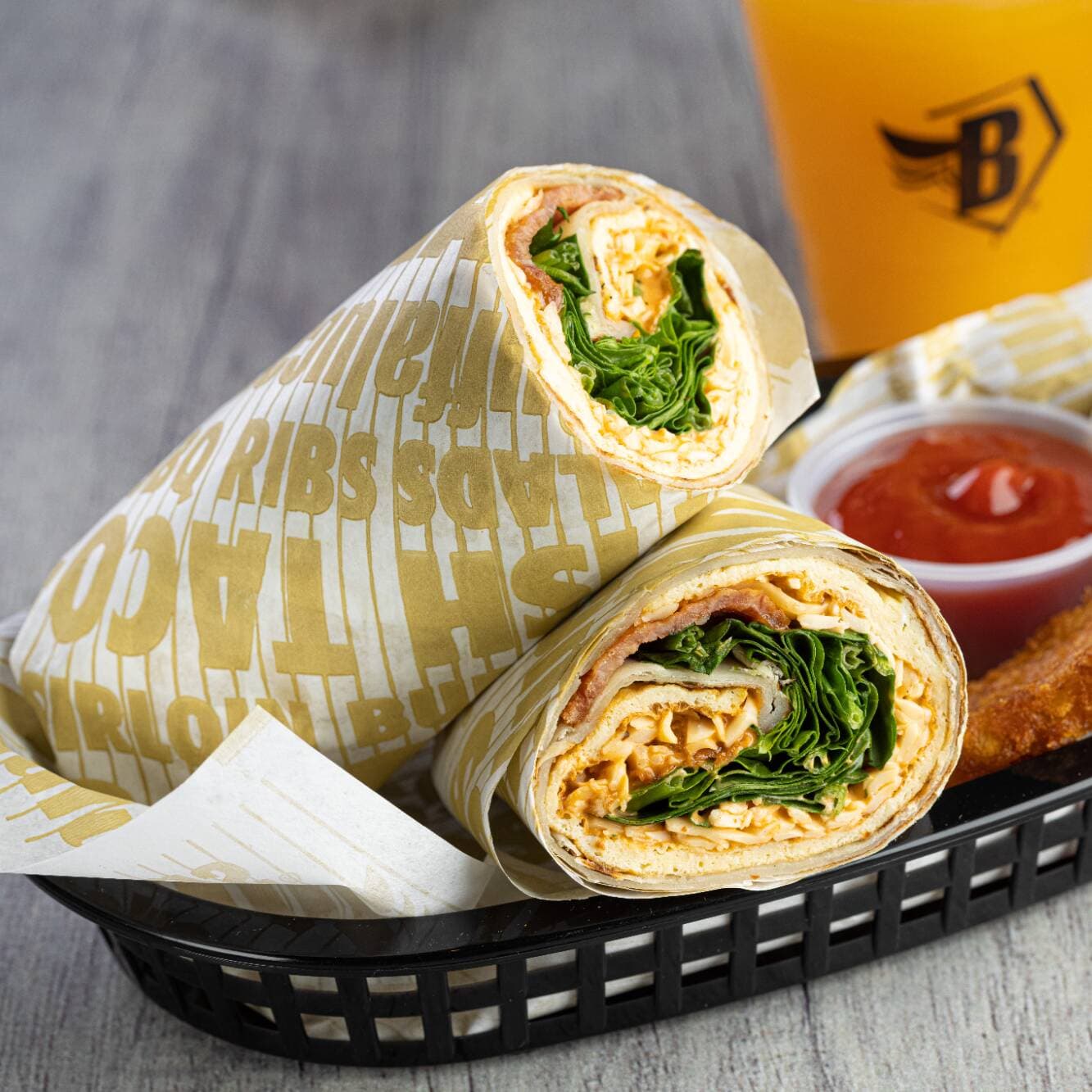 Wrap de huevos