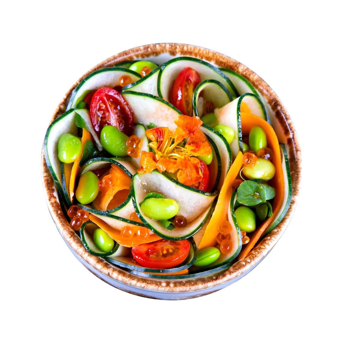 ENSALADA EDAMAME & PEPINO