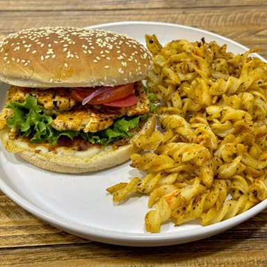 Hamburguésa con Pollo ¡NUEVO!