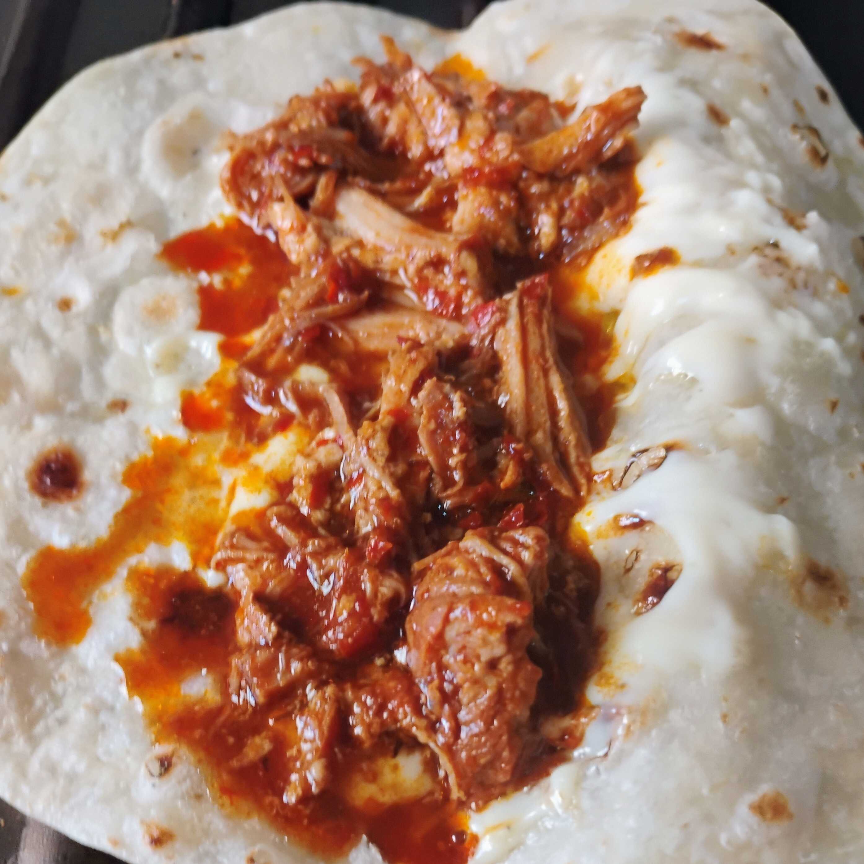 Quesadilla con Pierna
