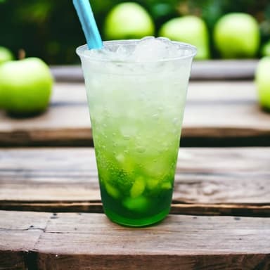 Soda Italiana de Manzana Verde