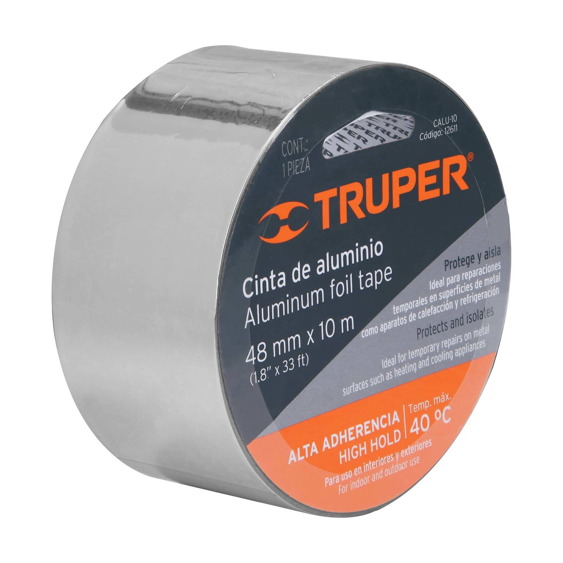CINTA ALUMINIO 48MMX10MT CALU-10 12611 TRUPER