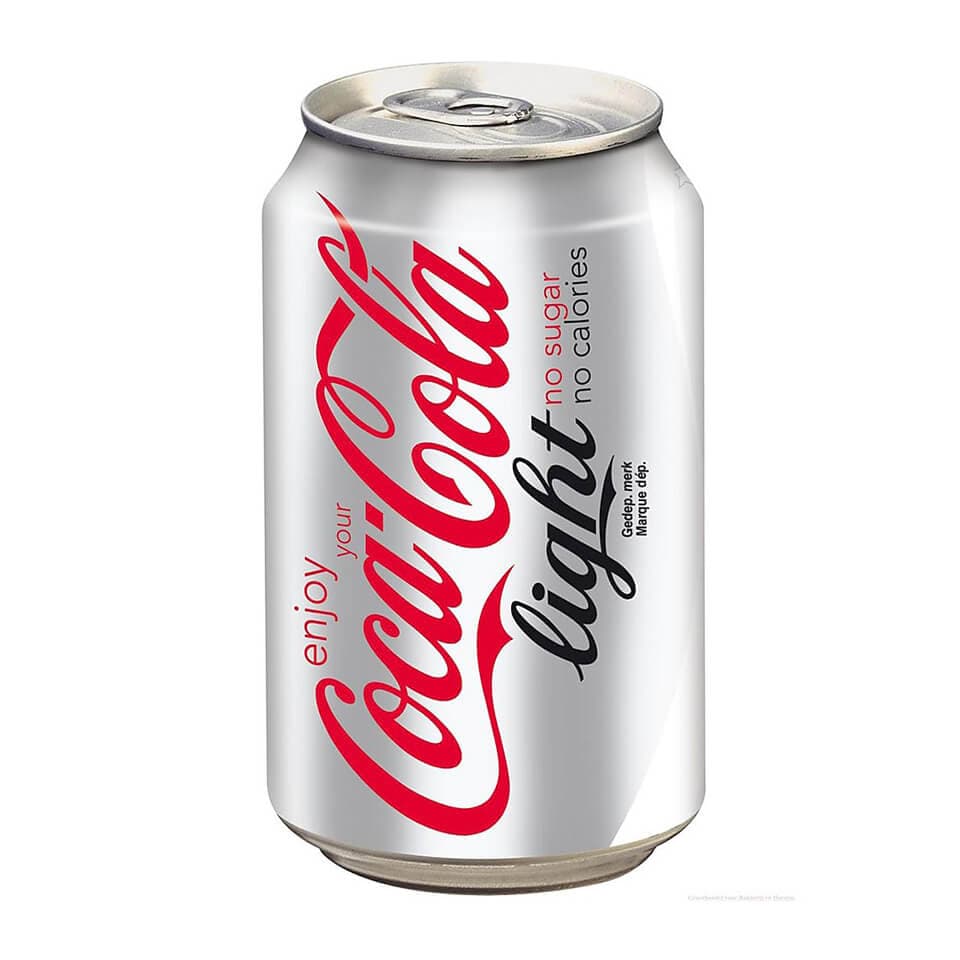 Coca light lata