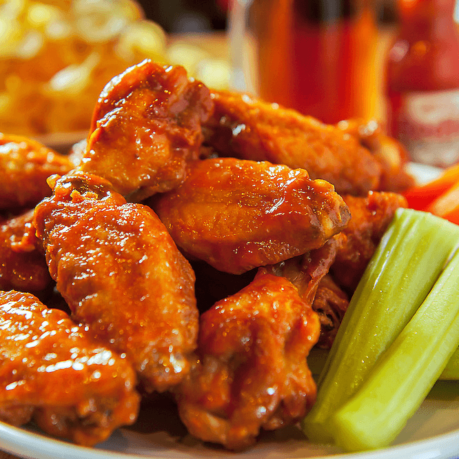 alitas de pollo 12 unidades
